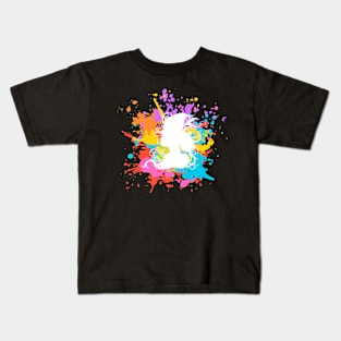 colorful woman Kids T-Shirt